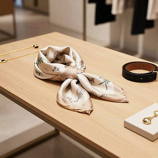 Chic Accessory Fashion Collection Display