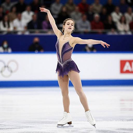 Graceful Figure Skater Portrait