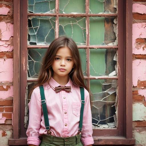 Chic Kids Fashion in Urban Setting