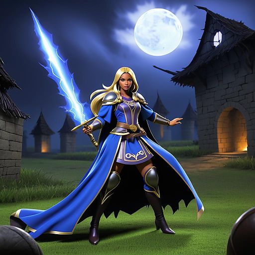 Zara's Epic Battle Against the Warlord Zara's Epic Battle Against the Warlord
