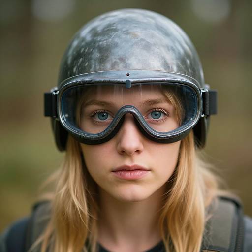 Realistic Venus Flytrap Girl Portrait