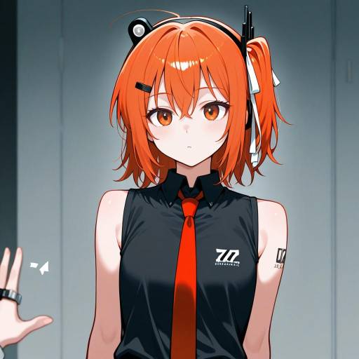 Dynamic Dance Pose of Adachi Rei