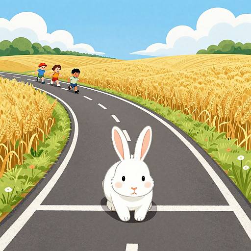 White Rabbit at Race Start