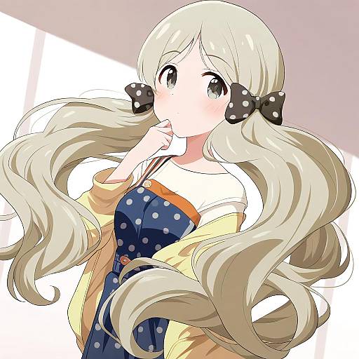 Illustration of Handa roco, idolmaster in the style of Super masara