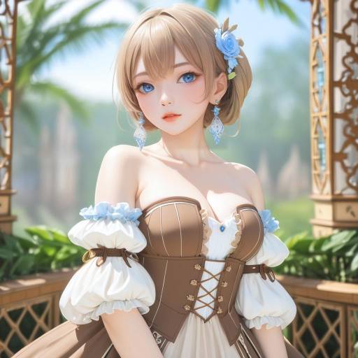 Solo Atelier Ryza Portrait with Jewelry