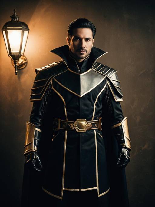 Realistic Adrian Shephard Cosplay Portrait