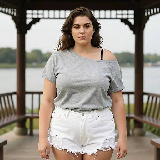 Lanky Heroine by Riverscape Gazebo