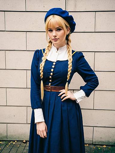 Cosplay photo of agnes claudel. Costume clothes