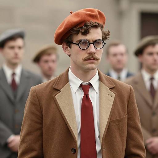 1960s Royal Tenenbaum Costume Portrait