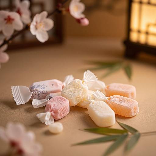 Asian Candy Still Life Elegance