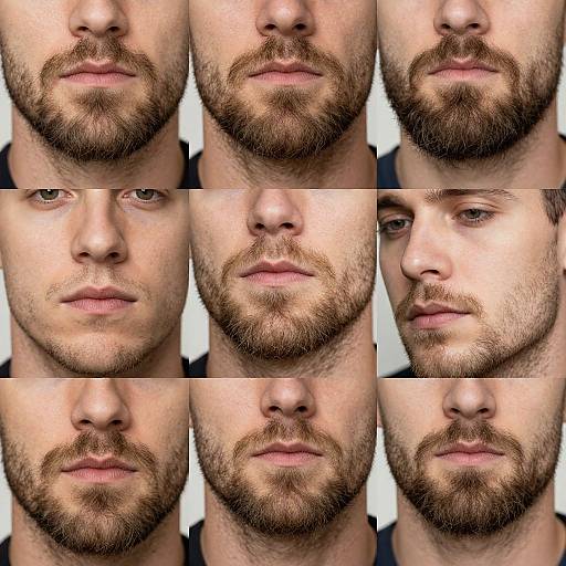 Bold Beard Styles Without Mustaches