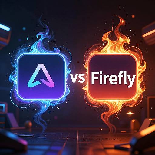MidJourney vs Adobe Firefly Digital Duel