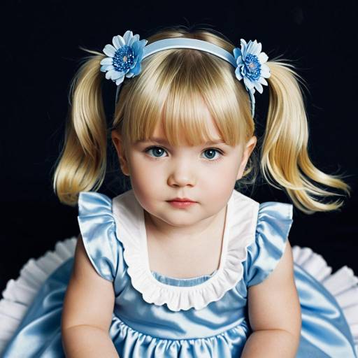 Realistic Infant Cosplay with Twintails