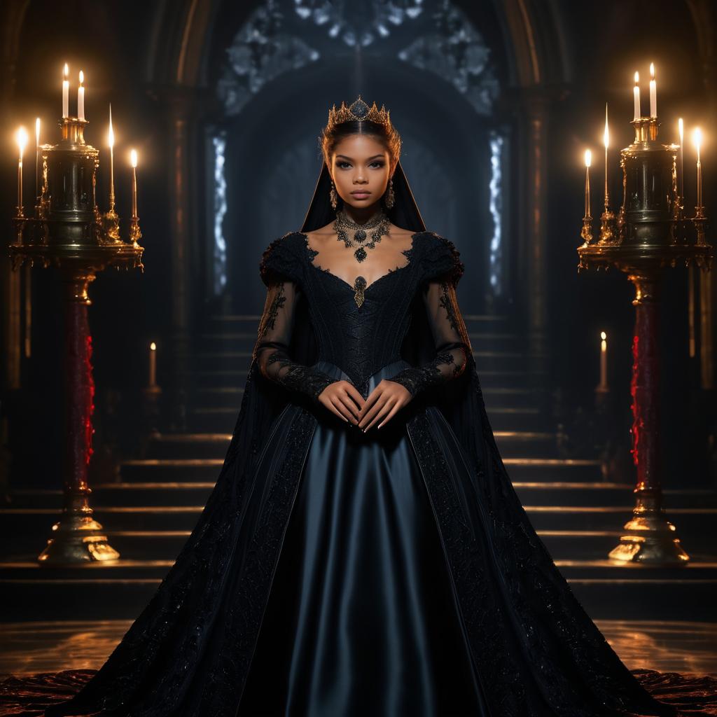 Zendaya as a Dark Witch Queen