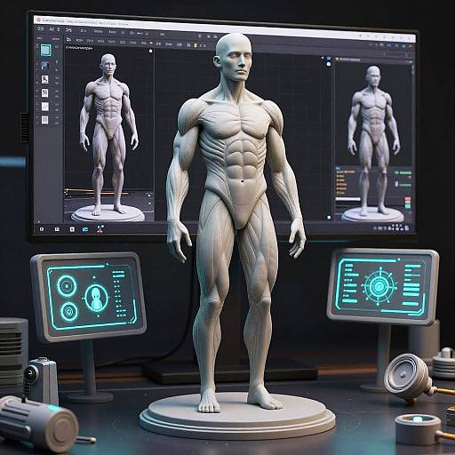 3D Human Figure Sculpting Software