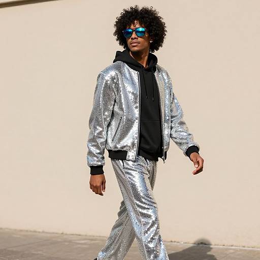 Retro-Futuristic Urban Style Portrait