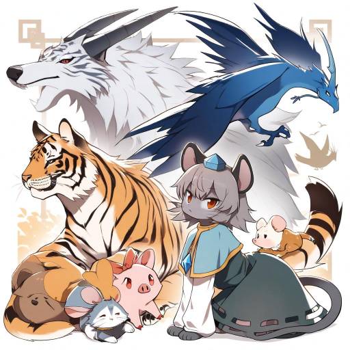 Nazrin the Animalized Fantasy Character