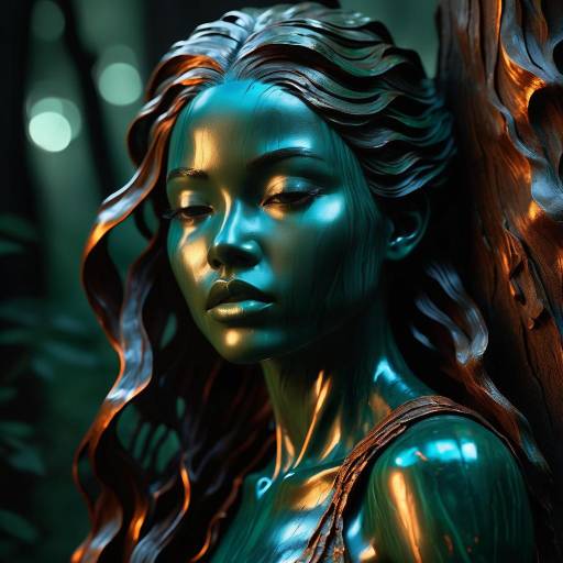 Mystical Forest Guardian with Ancient Wisdom Mystical Forest Guardian with Ancient Wisdom