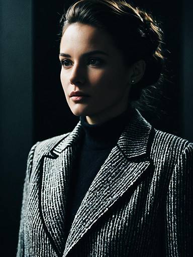 Cinematic Stylish Designer Fashion Portrait