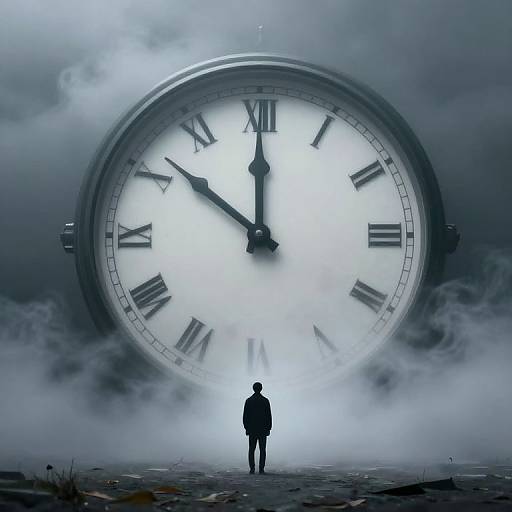 Surreal Time Reversal Artwork