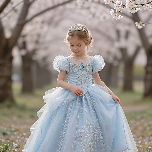 Enchanted Garden Princess Portrait Photography