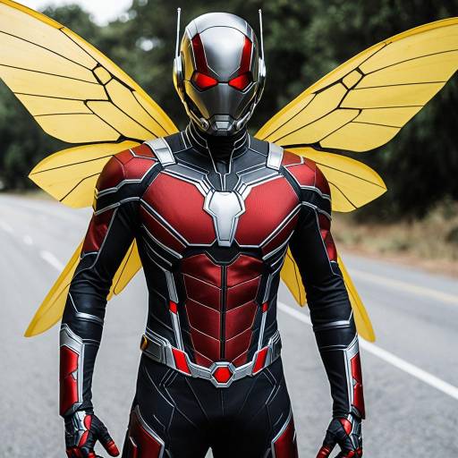 Detailed Ant-Man Cosplay Costume Design