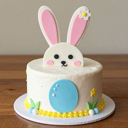 Creative Easter Bunny Birthday Cakes