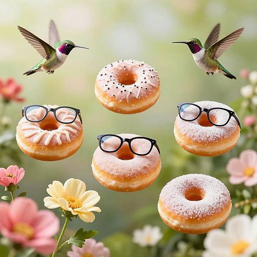 Whimsical Floating Breakfast Garden