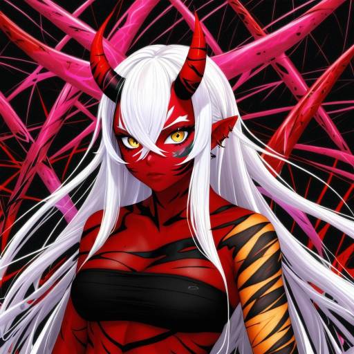 Illustration of Akumi (yoclesh), vyugen in the style of Sune (mugendai)