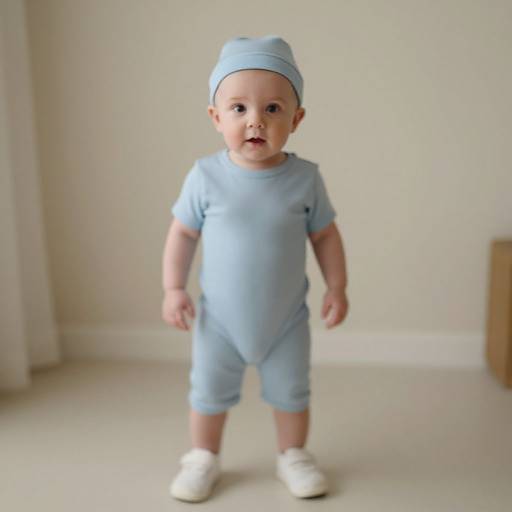 Baby Costume Boy Standing Full Body