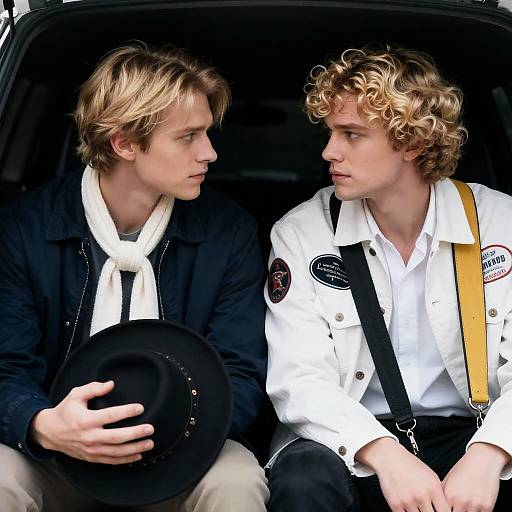 Intense Encounter of Two Musicians