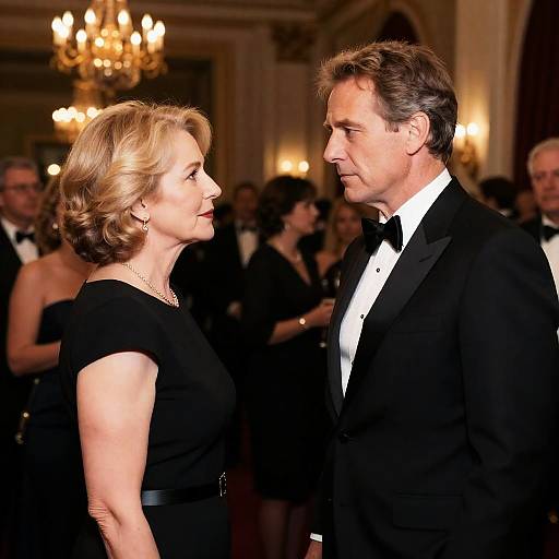 Elegant Formal Party Interaction Capture