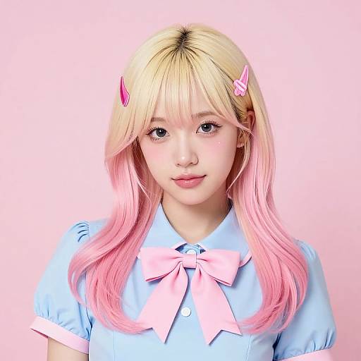 Tamagotchi Girl in Fancy Dress