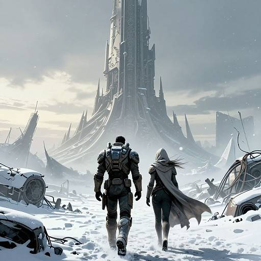 Eternal Dusk Cyberpunk Spire