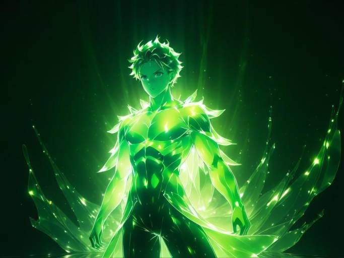 Cinematic Male Silhouette with Glowing Aura