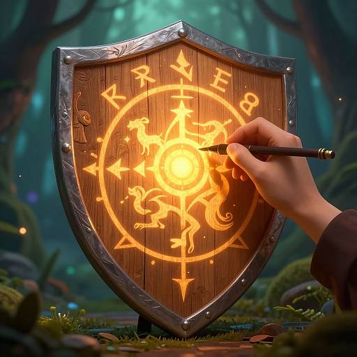 Fantasy Crest Maker Painting Emblem