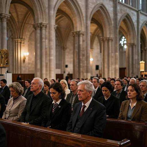 Ethereal Cathedral Reverence Scene