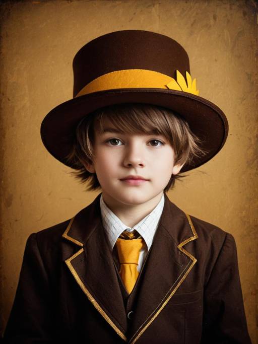 Boy in Hat Kid Cosplay Costume