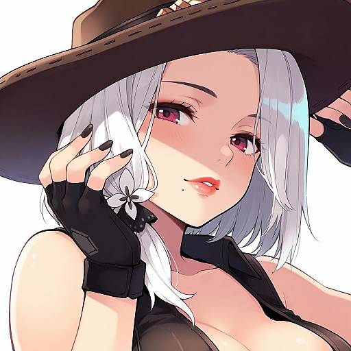 Illustration of Ashe (overwatch), overwatch in the style of Yuzuki gao