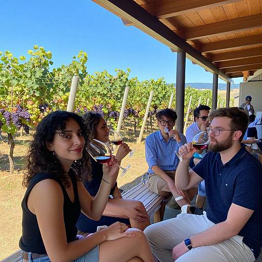 Vibrant Oregon Vineyard Gathering