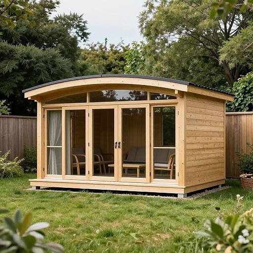 Contemporary Helios Wooden Garden Summerhouse