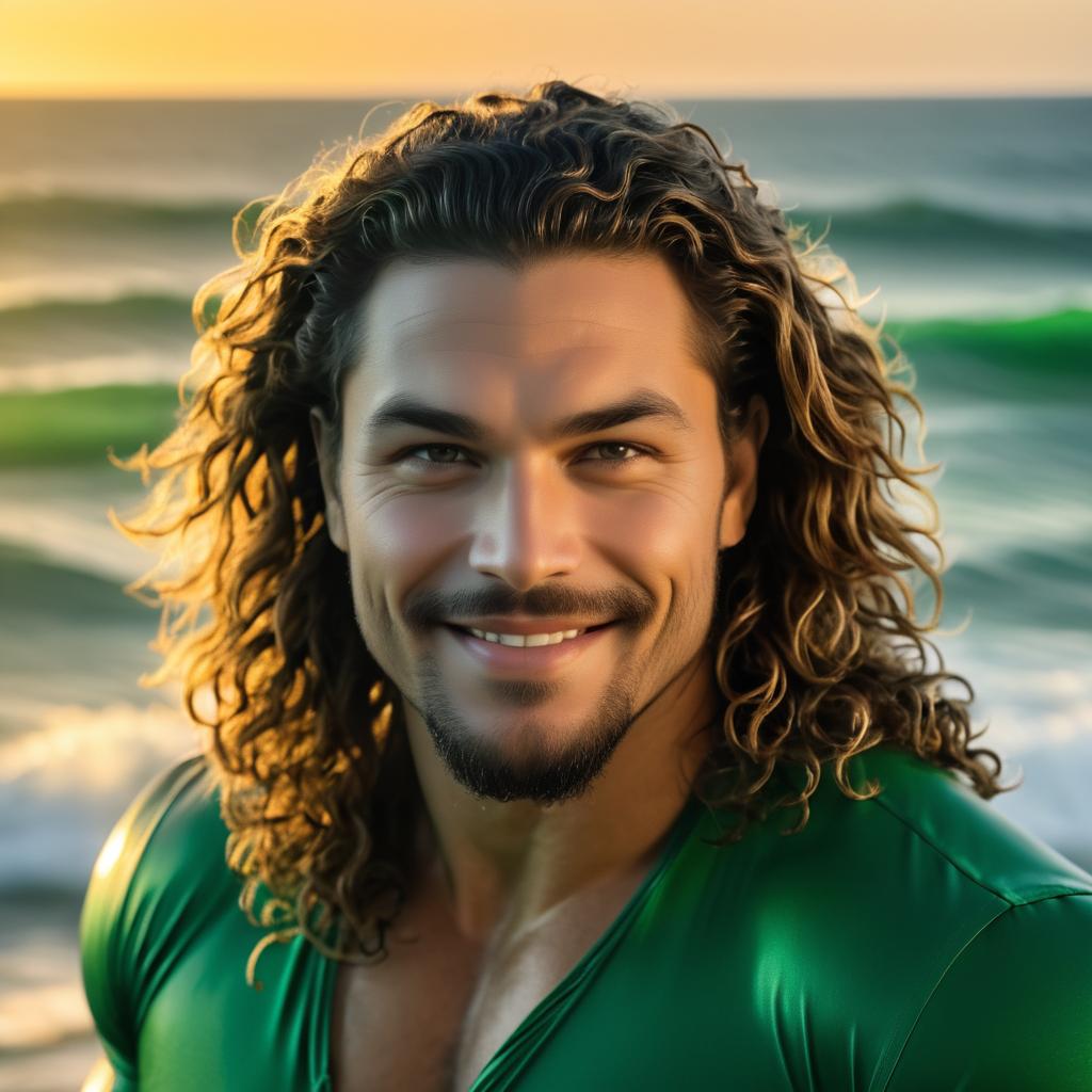 Cinematic Portrait of Aquaman Inspired Jason Momoa