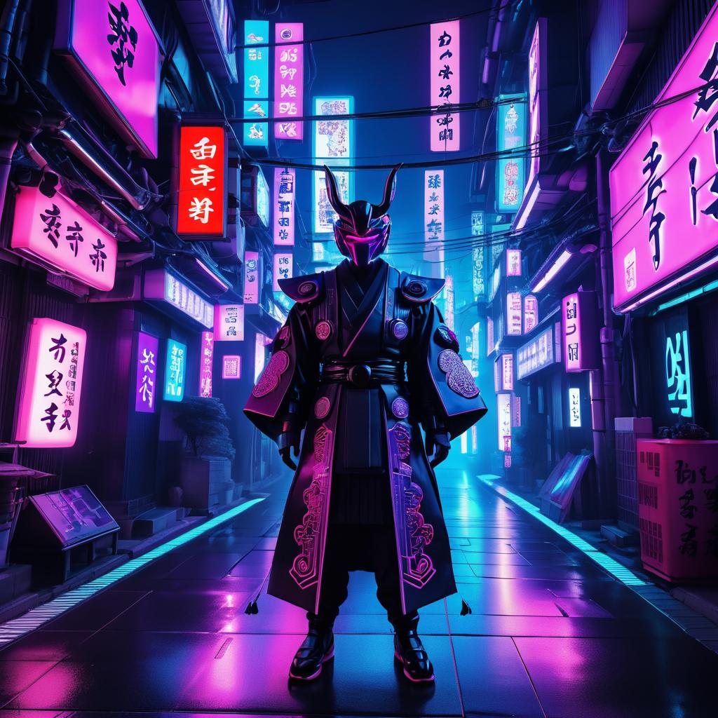 Cyberpunk Yokai: Neon Mythology in Seoul