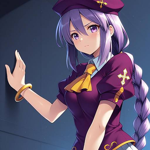 Illustration of Sion eltnam atlasia, tsukihime in the style of Hoppege