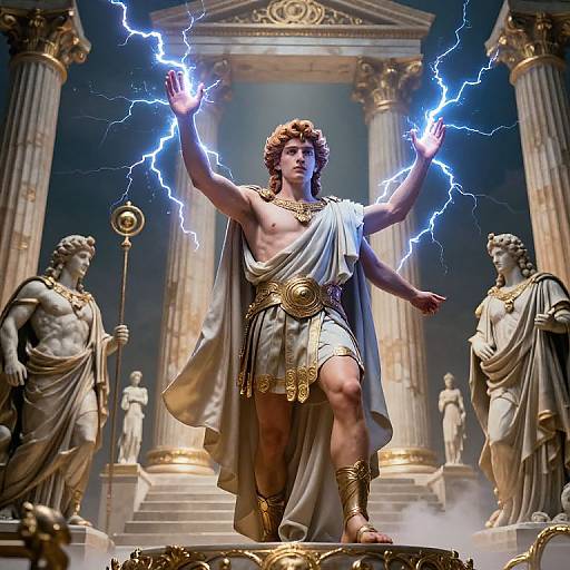 Zeus' Son at Mount Olympus