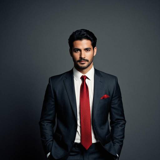 Stylish Man in Formal Suit Portrait