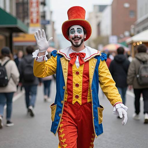 Jumbo Carnival Costume in City