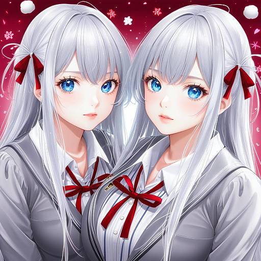 Illustration of Alisa mikhailovna kujou, tokidoki bosotto roshia-go de dereru tonari no alya-san in the style of Necomi