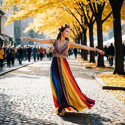 Vibrant Dance Drama in the Sun