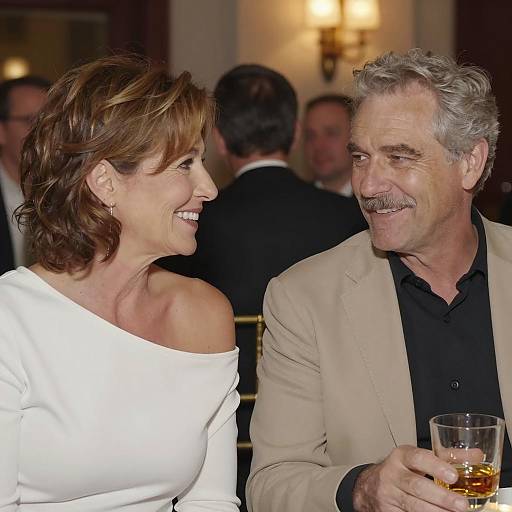 Warm Evening with a Happy Couple